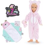 Coffret poupe mannequin - corolle girls - valentine pyjama party
