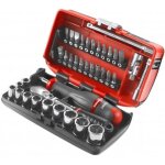 Coffret radio facom nano cliquet étanche 1 - 4 38 pièces - facom - rl. nano1pb - rouge Coffret radio facom nano cliquet étanche 1 - 4 38 pièces - facom - rl. nano1pb - rouge