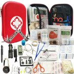 Coffret de secours - pzcc - kit de survie - compact et portable - 1 pi�ce - outils de survie vari�s