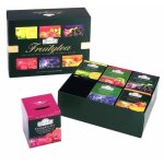 Coffret s�lection de 60 sachets de th�s aromatis�s aux fruits - ahmad tea london