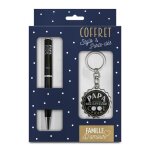 - coffret stylo et porte cl�s - papa - 31119
