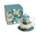 Coffret thire goste en manatea en verre et en porcelaine - amadeus