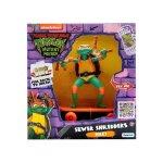 Coffret tortues ninja : michelangelo + skate - figurine 12 cm - turtle - set personnage tmnt + 1 carte ...