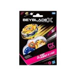 Coffret toupie beyblade x fort hornet r 7 - 60t cx - set toupie + lanceur - type equilibre + 1 carte