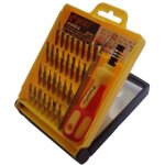 Coffret tournevis de prcision - marque - jeu de tournevis - embouts plats cruciformes torx et allen