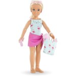 Coffret valentine � la plage - corolle girls - poup�e mannequin - 5 accessoires - 28 cm - d�s 4 ans
