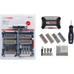 Assortiment embouts de vissage - bosch - 2607017693 - 44 pi�ces + tournevis - embouts power 65 mm - porte ...