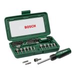 Coffret de vissage - bosch - 46 pices - embouts ph - complet