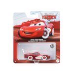 Coffret voiture cars voiture flash mcqueen sport - set v�hicule miniature + 1 carte tigre