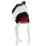 Accessoire de tte pour dguisement - coiffe indien avec plumes adulte