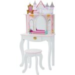 Ensemble coiffeuse et chaise enfant teamson kids blanc / rose 60 x 32 x 118 Ensemble coiffeuse et chaise enfant teamson kids blanc / rose 60 x 32 x 118