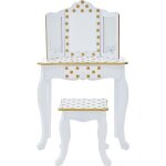Coiffeuse enfant teamson kids blanc / dore 60 x 29 x 100 Coiffeuse enfant teamson kids blanc / dore 60 x 29 x 100