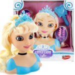 Coiffeuse et t�te coiffante poup�e little lady nella - mega creative - jouet en plastique - accessoires ...