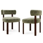 Colamy chaise - lot 2 chaises lat�rales en bois chaises de cuisine vintage style ferme avec dossier ouvert ...