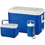 Glacire - coleman - set de glacires poly - lite 48qt - 46l + 47l + 2l - idale pour vnements