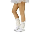 Collant de danse champagne 32 - 36 blanc