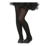 Collants enfant noirs opaques lastiques  la taille
