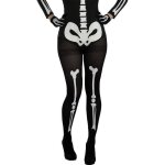 Collants squelette femme - funidelia - accessoire halloween et carnaval Collants squelette femme - funidelia - accessoire halloween et carnaval