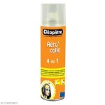 Colle en bombe - cleopatre - aerocolle - repositionnable - ajustable - permanente