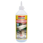 Colle pour bois - soudal - 66a - 750 ml - polyur�thane liquide - r�sistance � leau d4 - force de liaison ...