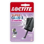 Colles cyanocrylates - loctite - superglue - 3p - creative pinceau - bouteille 5g