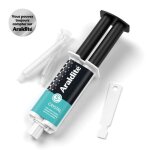 Colle poxy bi - composant - cyanolit - araldite - crystal - 24 ml - transparent - haute rsistance - ...