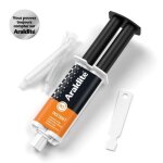 Colle poxy bi - composant - cyanolit - araldite - ultra - rapide 90 sec - haute rsistance - multi - ...