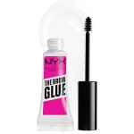 Colle fixatrice � sourcils teint�e tenue 16h formule vegan fini naturel applicateur goupillon the brow ...