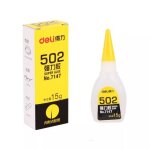 Colle forte - 502 - cyanoacrylate - 15 grammes - s�chage rapide - transparente