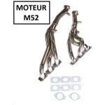 Collecteur echappement inox bmw serie 3 e46 98 - 00 serie 5 e39 z3 z4 moteur m52