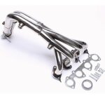 Collecteur dechappement en inox pour peugeot 206 14 et 16 8v de 1998 � 2005 - 16443052