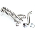 Collecteur d�chappement en inox pour peugeot 306 14 et 16 90cv de 1999 � 2001