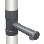 Collecteur rcuprateur deau de pluie pour gouttire - diamtre 8 cm - linxor