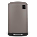 Les collectors n883 - poubelle  pdale 40l taupe edition