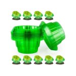 Collerette anti - limaces - ruibinlee - lot de 15 - plastique durable - protection �cologique