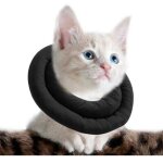 Collerette pour chat r�glable collier de r�cup�ration doux pour chat collier de protection pour animaux ...