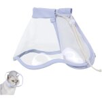 Collerette pour chat - rglable - violet - anti lchage - conception confortable - pvc durable