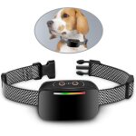 Collier anti - aboiements automatique pour chien contr�le intelligent des aboiements rechargeable �tanche ...