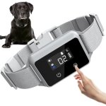 Collier anti aboiement chien automatique de dressage pour chien petit gros colier aboiment avec etanche ...