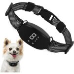 Collier anti aboiement chien collier de dressage intelligent rechargeable avec choc �lectrique / vibration ...