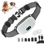 Collier anti - aboiement chiencollier electrique avec 3 modes8 niveaux collier de dressage pour chiensip67 ...