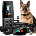 Collier anti - aboiements pour chiens - febest - t�l�commande - modes bip et vibration - rechargeable ...