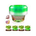 Collier anti - limaces anneaux de protection pour plantes potager jardin lot de 12 pi�ces en pet �cologique ...