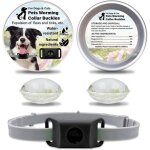 Collier anti parasitaire chienpendentif r�pulsif huiles essentielles m�daillon r�glable contre uces et ...
