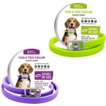 Collier anti puces pour chien r�glable et �tanche collier antiparasitaire chien 2 pi�ce 16 mois �limine ...
