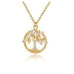 Collier arbre de vie sur cristaux swarovski bijoux arbre de vie collier fee