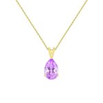 Collier - latelier dazur - pendentif or 18 carats - améthyste goutte - chaîne ajustable 42 - 45cm - femme ... Collier - latelier dazur - pendentif or 18 carats - améthyste goutte - chaîne ajustable 42 - 45cm - femme ...