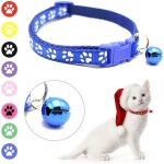 Collier chat anti Étranglement 9 pcsréglable collier pour chat chaton chiot avec clochette et boucle ... Collier chat anti Étranglement 9 pcsréglable collier pour chat chaton chiot avec clochette et boucle ...