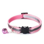 Collier chat anti - tranglement rose