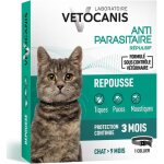 Collier chat anti - puces et anti - tiques traitement et protection antiparasitaire chat efficace 3 mois ...